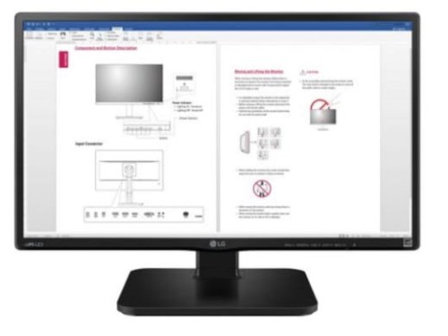 Monitor LG 23,8" 24BK450H-B VGA HDMI - 1772275