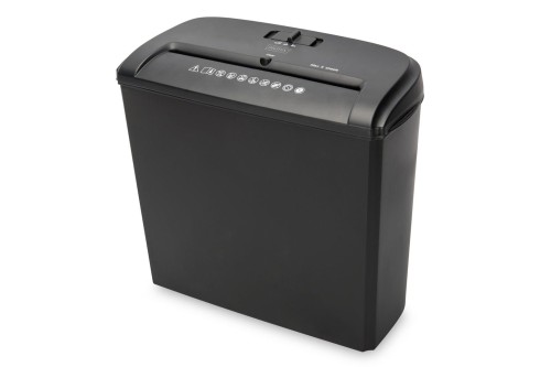 Niszczarka DIGITUS dokumentów X5 max. 5 arkuszy ścinki P-4 10L - 1014287
