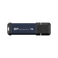 Dysk zewnętrzny SSD Silicon Power MS60 1TB USB 3.2 Gen 2 600/500 MB/s Niebieski - 1778348