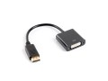 Kabel adapter Lanberg AD-0007-BK DisplayPort (M) -> DVI-D (F)(24+5) Dual Link - 1037726