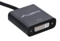 Kabel adapter Lanberg AD-0007-BK DisplayPort (M) -> DVI-D (F)(24+5) Dual Link - 1778678