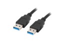 Kabel USB 3.0 Lanberg AM-AM 1,8m czarny - 910063