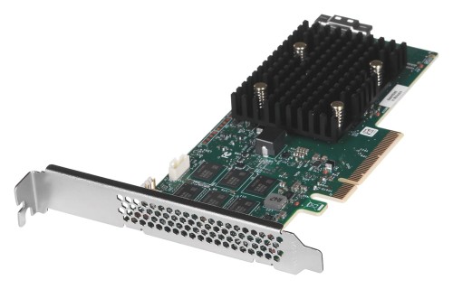 Broadcom karta MegaRAID 9560-8i 12Gb/s SAS/SATA/NVMe 4GB PCIe 4.0 x8, 1 x8 SFF-8654 - 910187