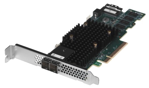 Broadcom karta MegaRAID 9580-8i8e 12Gb/s SAS/SATA/NVMe 8GB PCIe 4.0 x8, 2 x4 SFF-8644 1 x8 SFF-8654 - 910186