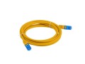 Patchcord Lanberg S/FTP kat.6A 1,5m LSZH CCA fluke passed pomarańczowy - 1778920