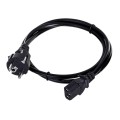 Kabel zasilający Savio CL-89 CEE 7/7 - IEC 320 C13 1,2m - 1779617