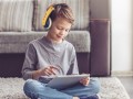 Słuchawki JVC HAKD10WYE (dla dzieci, nauszne, bluetooth, yellow/blue) - 1788327