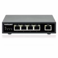 Switch niezarządzalny Intellinet 4x 10/100/1000 Mbps PoE+, 1x RJ45 Uplink, desktop - 1042691