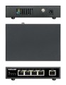 Switch niezarządzalny Intellinet 4x 10/100/1000 Mbps PoE+, 1x RJ45 Uplink, desktop - 1789503