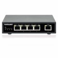 Switch niezarządzalny Intellinet 4x 10/100/1000 Mbps PoE+, 1x RJ45 Uplink, desktop - 1175338