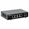 Switch niezarządzalny Intellinet 4x 10/100/1000 Mbps PoE+, 1x RJ45 Uplink, desktop - 1042688