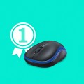 Mysz bezprzewodowa Logitech M185 910-002236 (optyczna; 1000 DPI; kolor niebieski) - 1067702