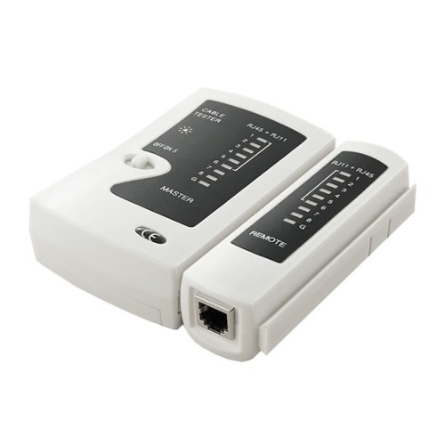 Qoltec Tester sieci kablowych | RJ45 | RJ12 - 1456312