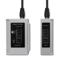 Qoltec Tester sieci kablowych | RJ45 | RJ12 - 1786325