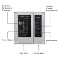 Qoltec Tester sieci kablowych | RJ45 | RJ12 - 1786328