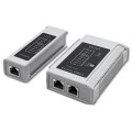 Qoltec Tester sieci kablowych | RJ45 | RJ12 - 1786330