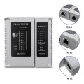Qoltec Tester sieci kablowych | RJ45 | RJ12 - 1793239