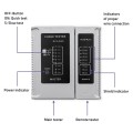 Qoltec Tester sieci kablowych | RJ45 | RJ12 - 1793242