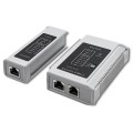 Qoltec Tester sieci kablowych | RJ45 | RJ12 - 1793244