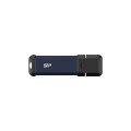 Dysk zewnętrzny SSD Silicon Power MS60 250GB USB 3.2 Gen2 600/500 MB/s Niebieski - 1794428