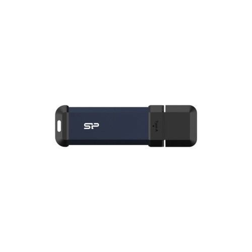 Dysk zewnętrzny SSD Silicon Power MS60 500GB USB 3.2 Gen2 600/500 MB/s Niebieski - 1794430