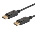 Kabel DisplayPort v1.2 Savio CL-136 (M/M) 2m czarny - 909947