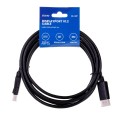Kabel DisplayPort v1.2 Savio CL-137 (M/M) 3m czarny - 1794814