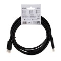 Kabel DisplayPort v1.2 Savio CL-137 (M/M) 3m czarny - 1794817