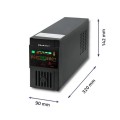 Zasilacz awaryjny UPS Qoltec 600VA | 360W | LCD | USB - 809020