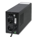 Zasilacz awaryjny UPS Qoltec 600VA | 360W | LCD | USB - 809017