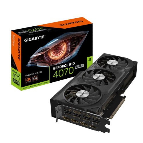 Karta VGA Gigabyte GeForce RTX 4070 Super WINDFORCE OC 12GB GDDR6X 192bit HDMI+3xDP PCIe4.0 - 1793125