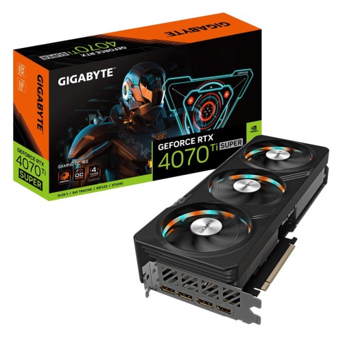 Karta graficzna Gigabyte GeForce RTX 4070 Ti SUPER GAMING OC 16GB - 1796979
