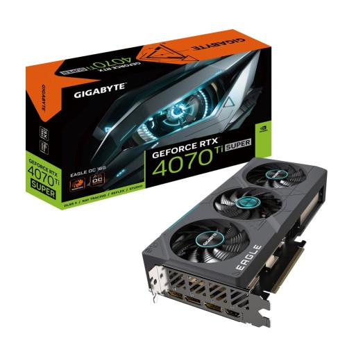 Karta graficzna Gigabyte GeForce RTX 4070 Ti SUPER EAGLE OC 16GB - 1796987