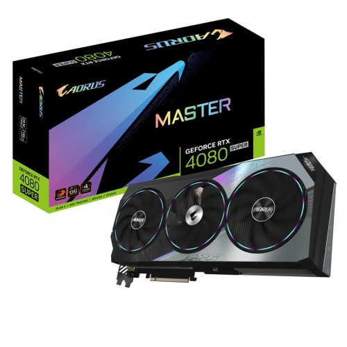 Karta graficzna Gigabyte AORUS GeForce RTX 4080 SUPER MASTER 16GB - 1803893