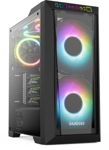 Obudowa GAMDIAS APOLLO M2 16339-11232-00000-G (ATX, Micro ATX, Mini ITX; kolor czarny)