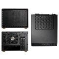 Kolink Satellite Mini-ITX- / Micro-ATX-Gehäuse - schwarz - 1785388