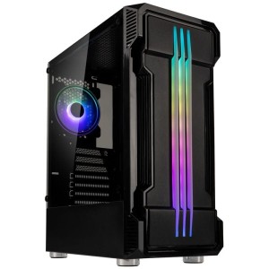 Kolink Inspire K10 ARGB Mid-Tower, Tempered glass - black