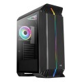 Aerocool Gladiator Duo Midi-Tower - schwarz Window - 1801794