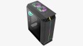 Aerocool Gladiator Duo Midi-Tower - schwarz Window - 1801793