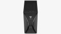 Aerocool Cronus Midi-Tower, ARGB, Tempered Glass - schwarz - 1801838