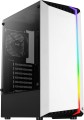 Aerocool Bionic v1 Midi-Tower, RGB, Tempered Glass - schwarz/weiß - 1781365