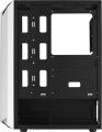 Aerocool Bionic v1 Midi-Tower, RGB, Tempered Glass - schwarz/weiß - 1781378