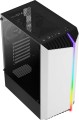 Aerocool Bionic v1 Midi-Tower, RGB, Tempered Glass - schwarz/weiß - 1781369