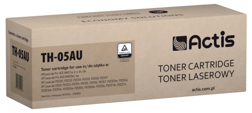 Actis TH-05AU Toner Uniwersalny (zamiennik HP 05A CE505A, CF280A; Standard; 2800 stron; czarny) - 1792539
