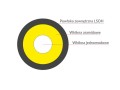 ALANTEC KABEL ŚWIATŁOWODOWY OS2 ABONENCKI FTTX, 4J, SM 9/125, LSOH, CZARNY 1000M - 1782365