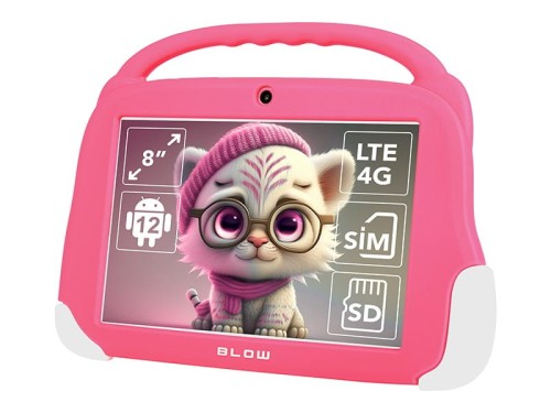BLOW TABLET KIDSTAB8 4G 4/64GB RÓŻOWE ETUI - 1782505