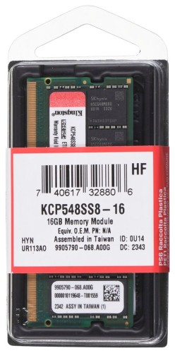 KINGSTON DDR5 16GB 4800MHz SODIMM - 1751556