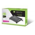 Podnóżek ergonomiczny Techly z regulacją kąta pochylenia - 1425367