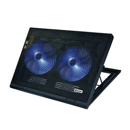 Podstawka chłodząca pod notebooka VAKOSS max 17" LF-2463UK czarna - 722676