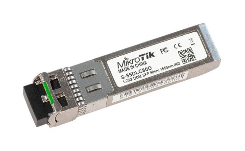 MIKROTIK SFP 1.25G module for 80km links with Dual LC-connector - 1779002